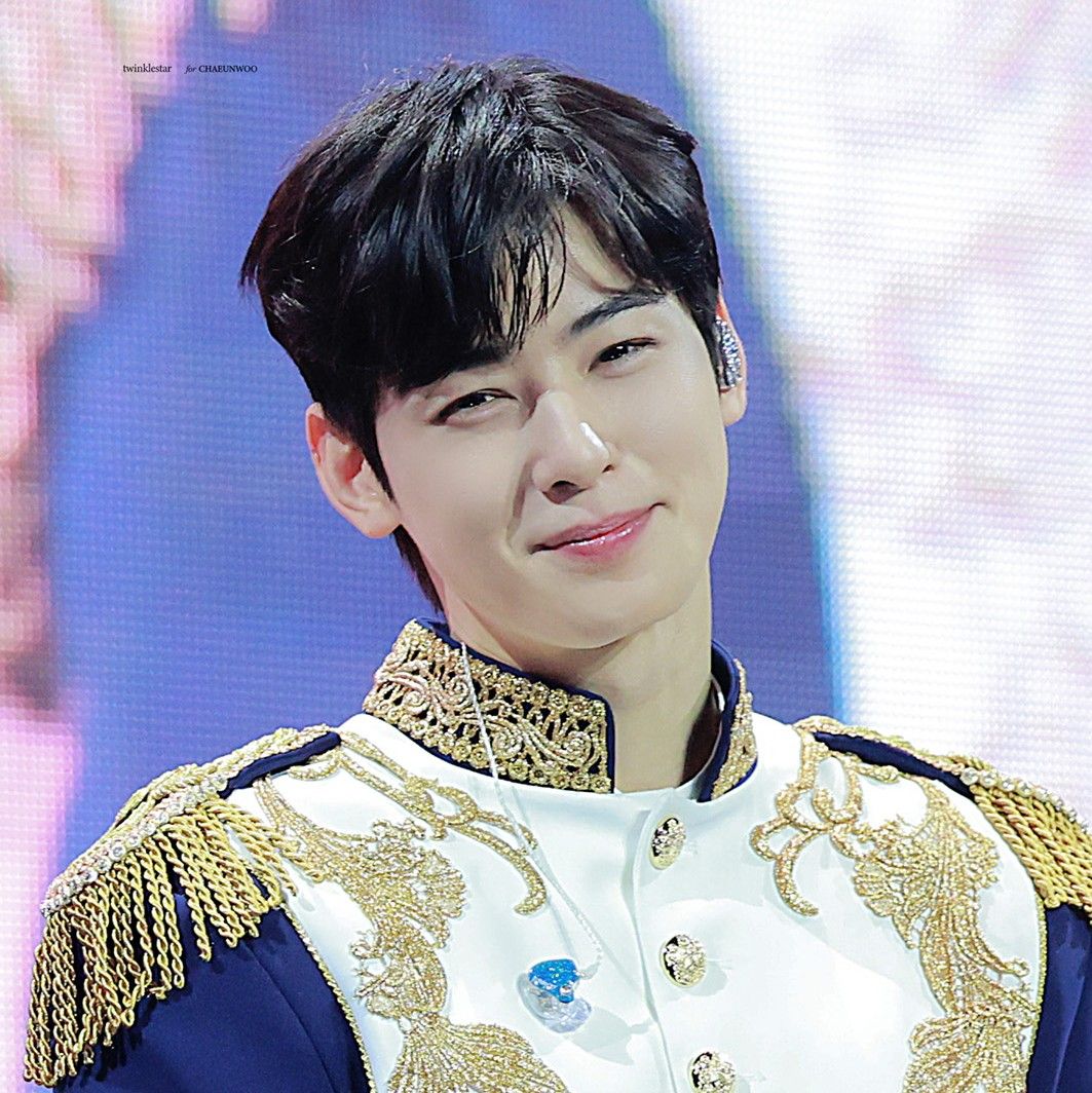 Recent activity shot of Cha Eunwoo