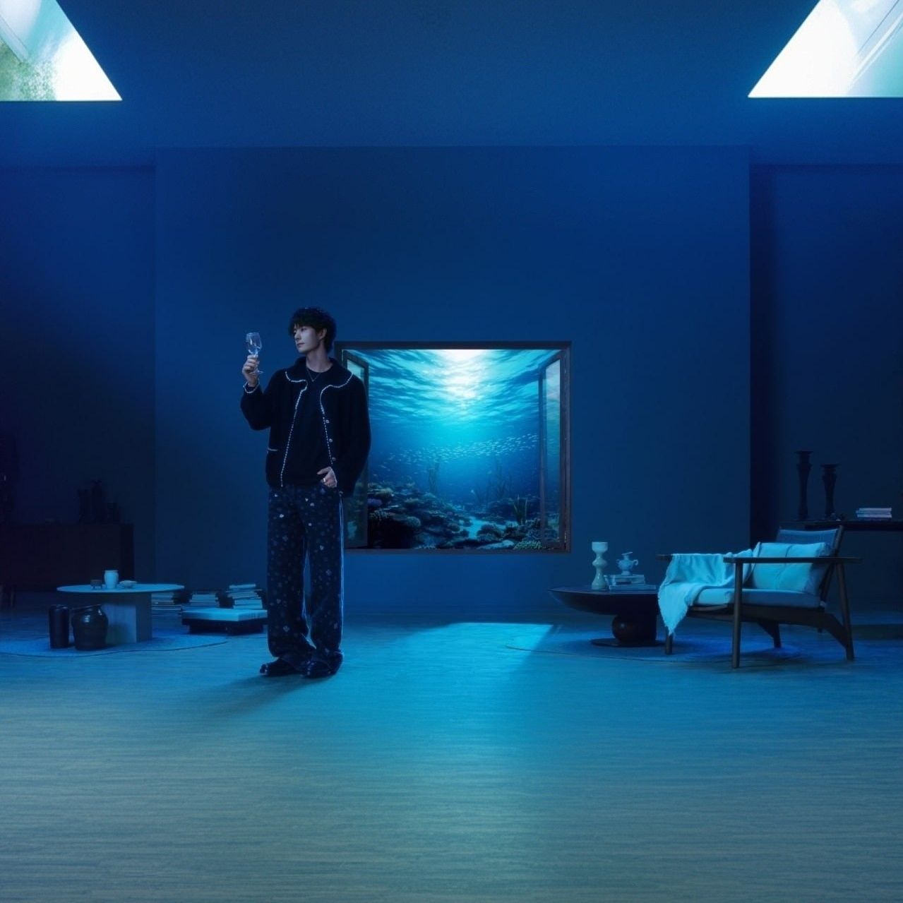 Latest photo of Wang Yibo