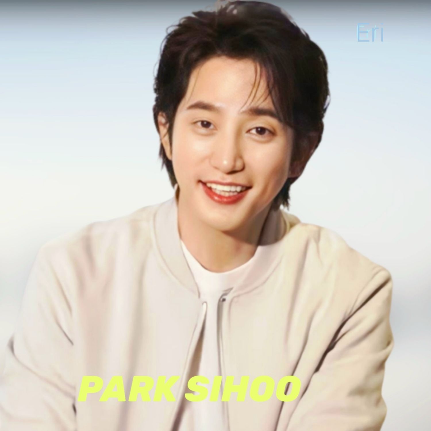 Behind-the-scenes cut of Park Sihoo