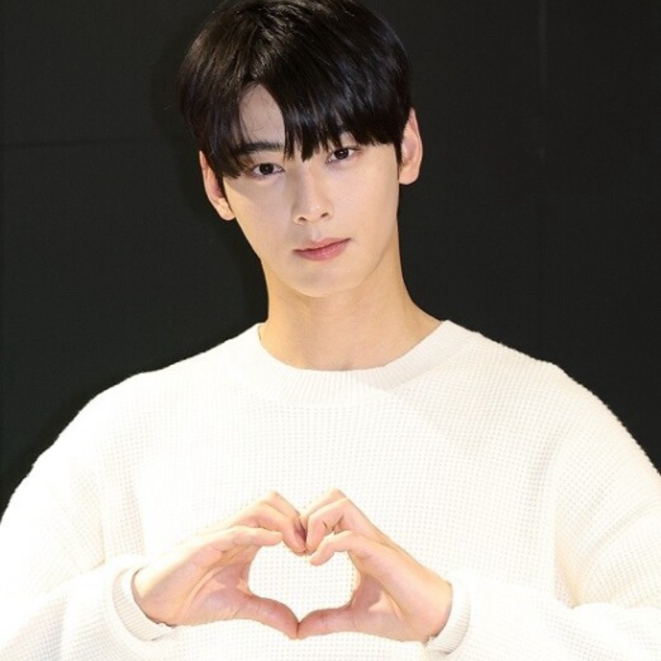 Behind-the-scenes cut of Cha Eunwoo