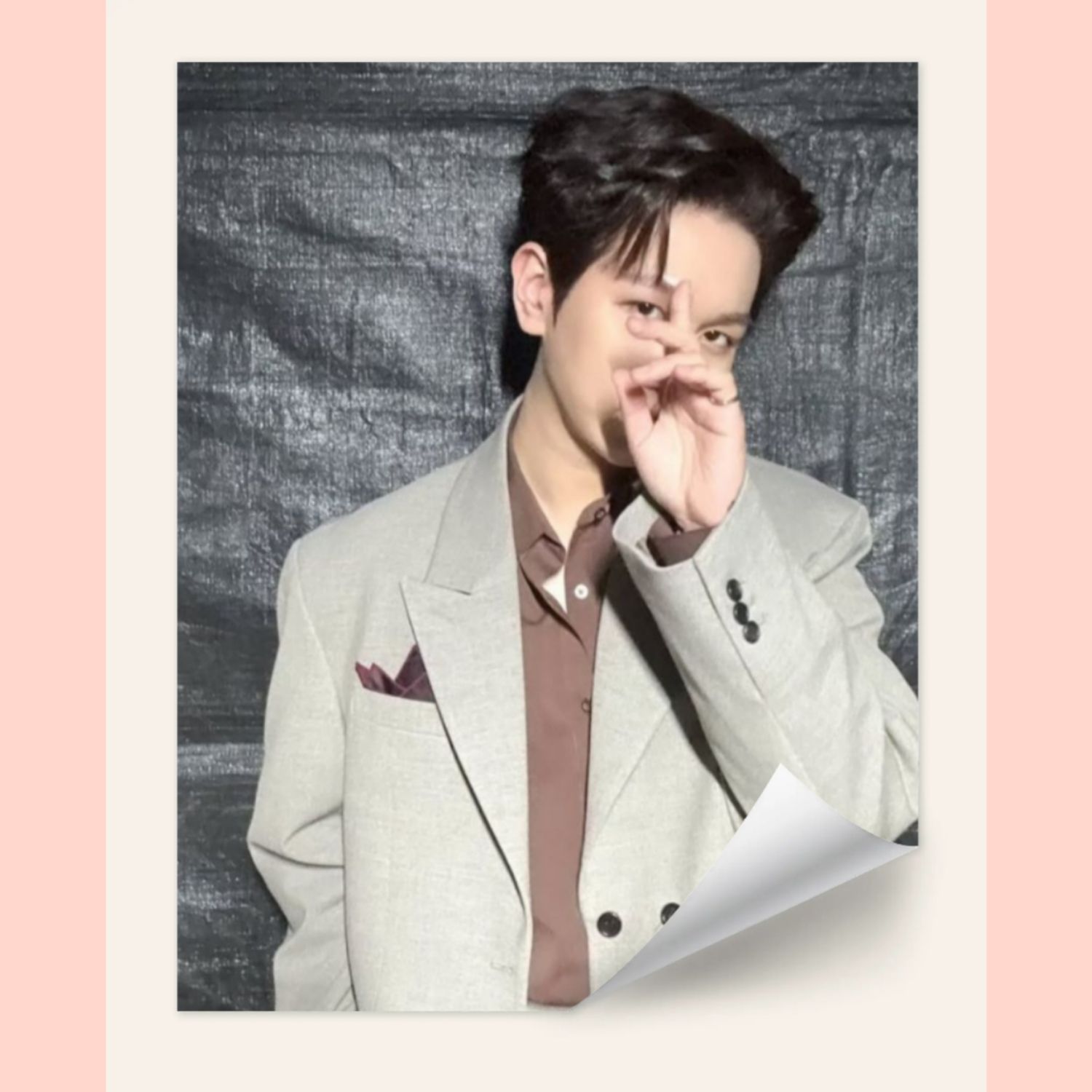 A moment captured by a fan of Kim Soochan