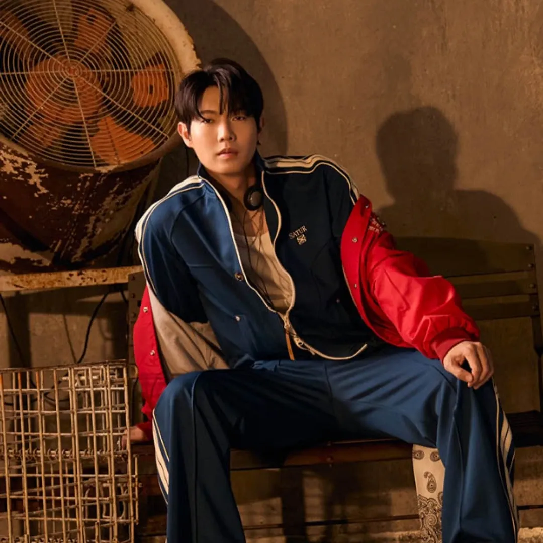 Behind-the-scenes cut of Son Taejin