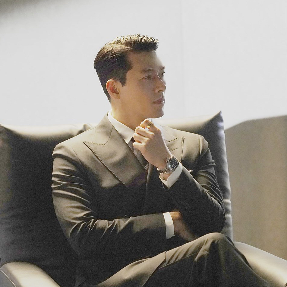 Cuplikan di balik layar dari Hyun Bin