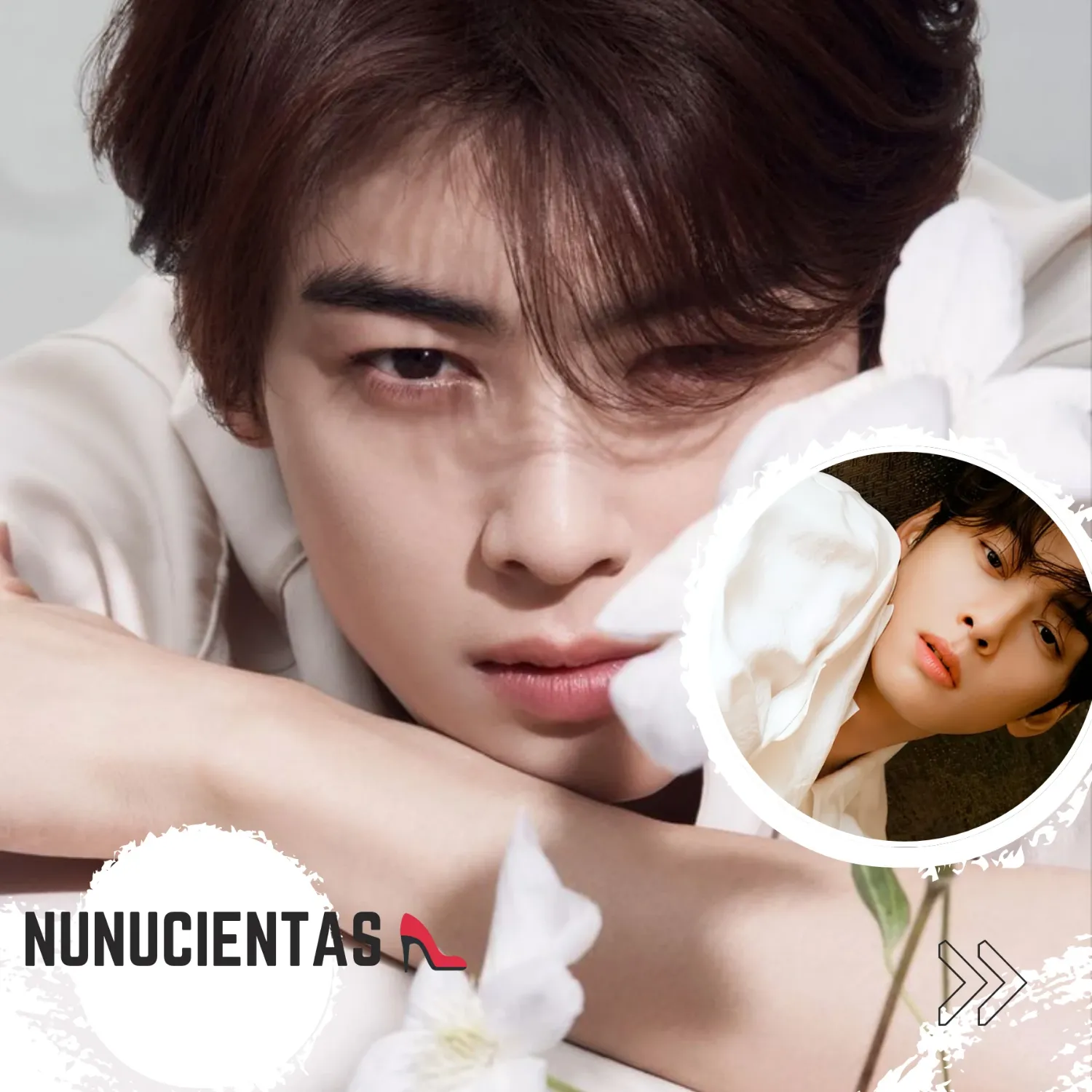 Behind-the-scenes cut of Cha Eunwoo