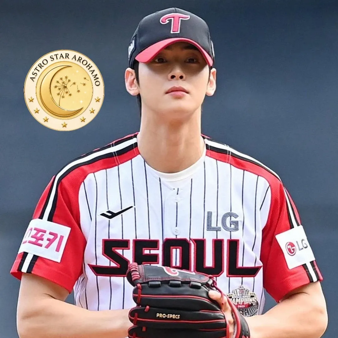 Behind-the-scenes cut of Cha Eunwoo