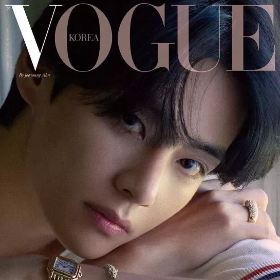 A moment captured by a fan of Kim Taehyung (V)