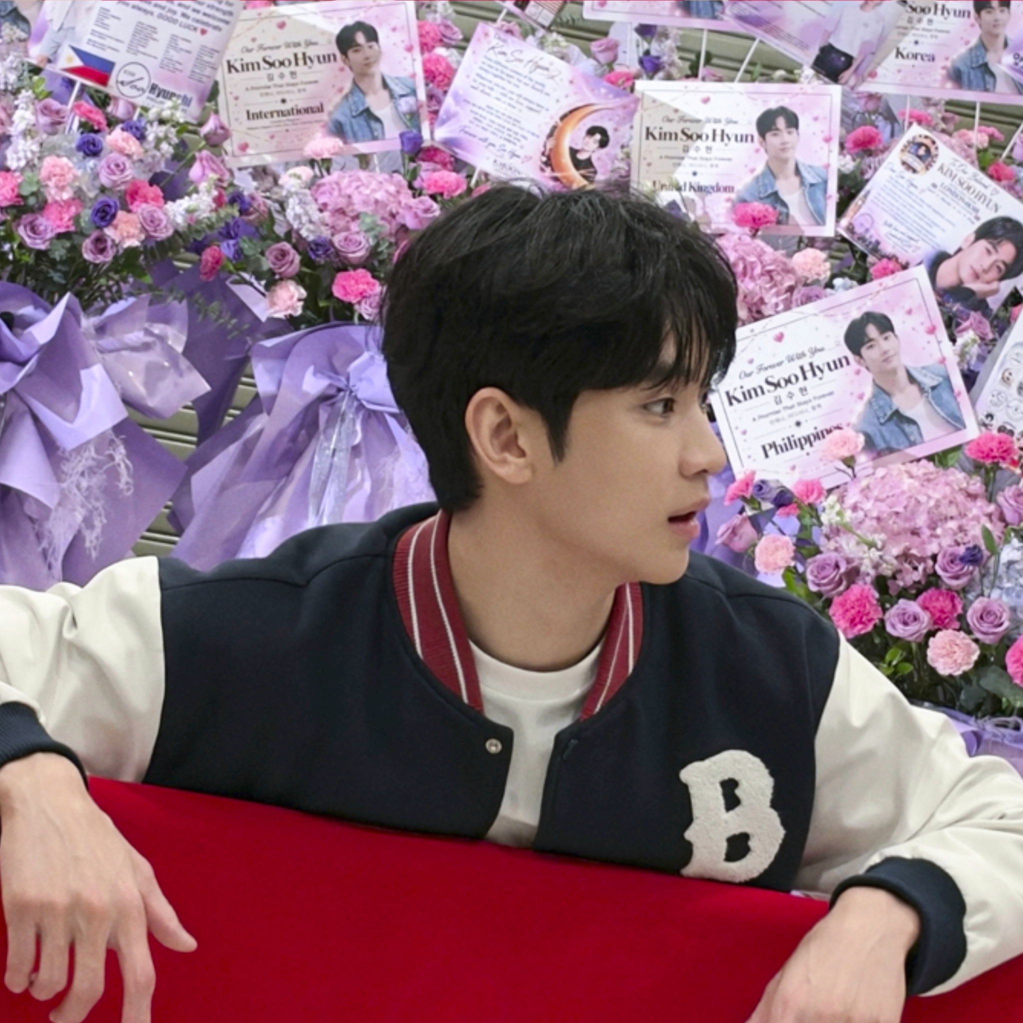 Recent activity shot of Kim Soohyun
