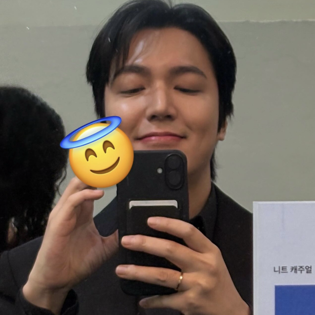 粉絲拍下的李敏鎬瞬間