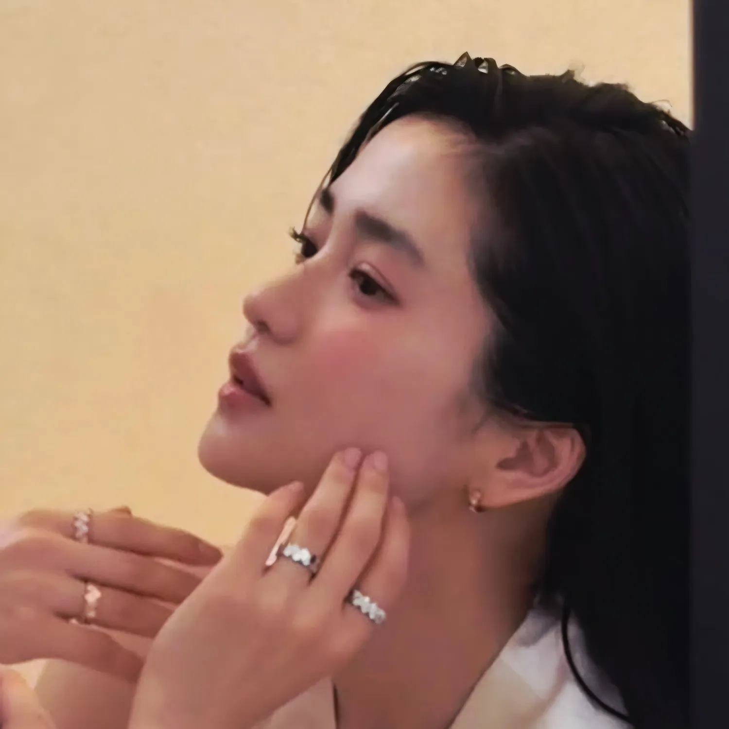 A moment captured by a fan of Kim Taeri