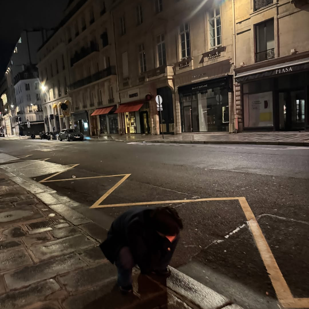 A moment captured by a fan of Kim Seonho