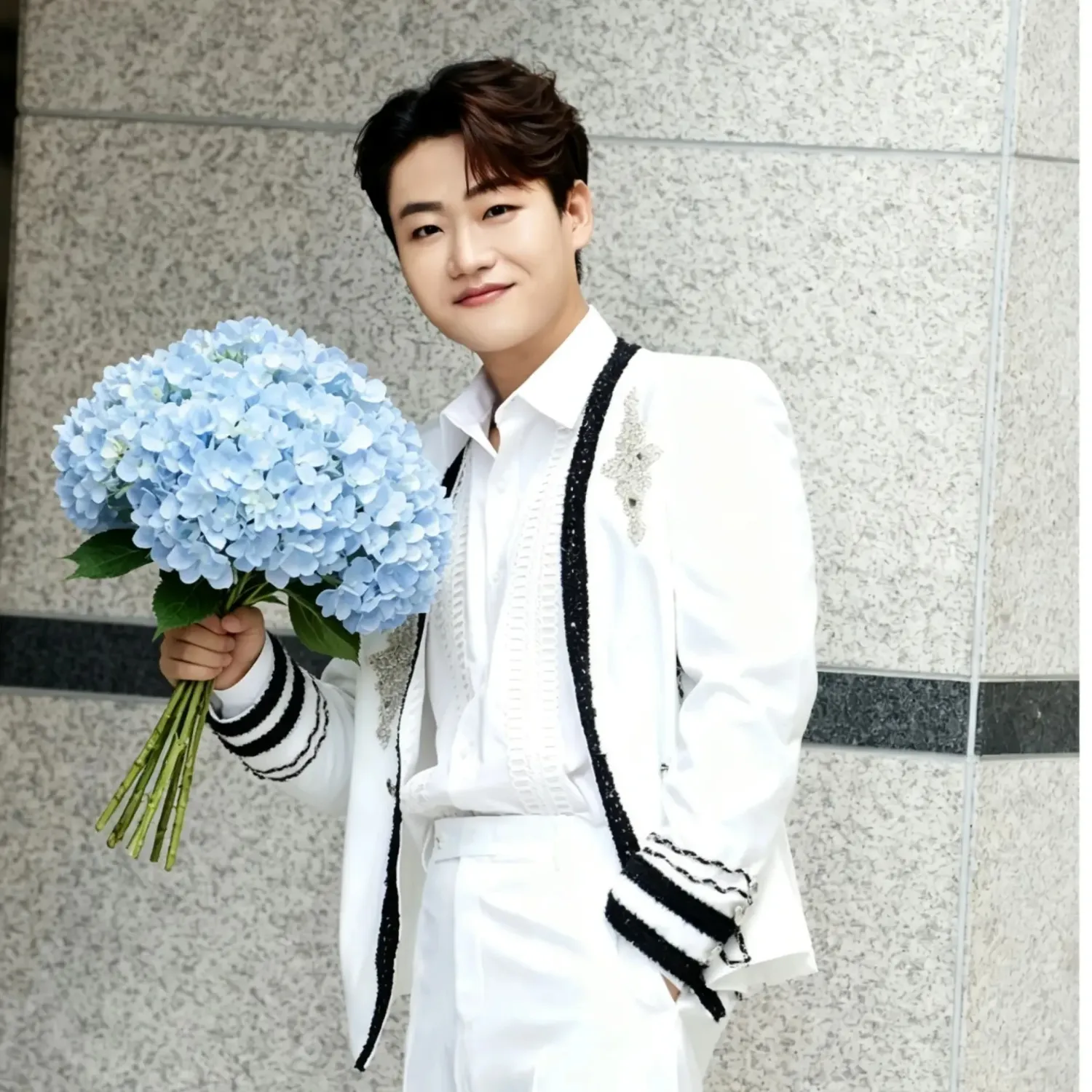 Behind-the-scenes cut of Min Soohyun