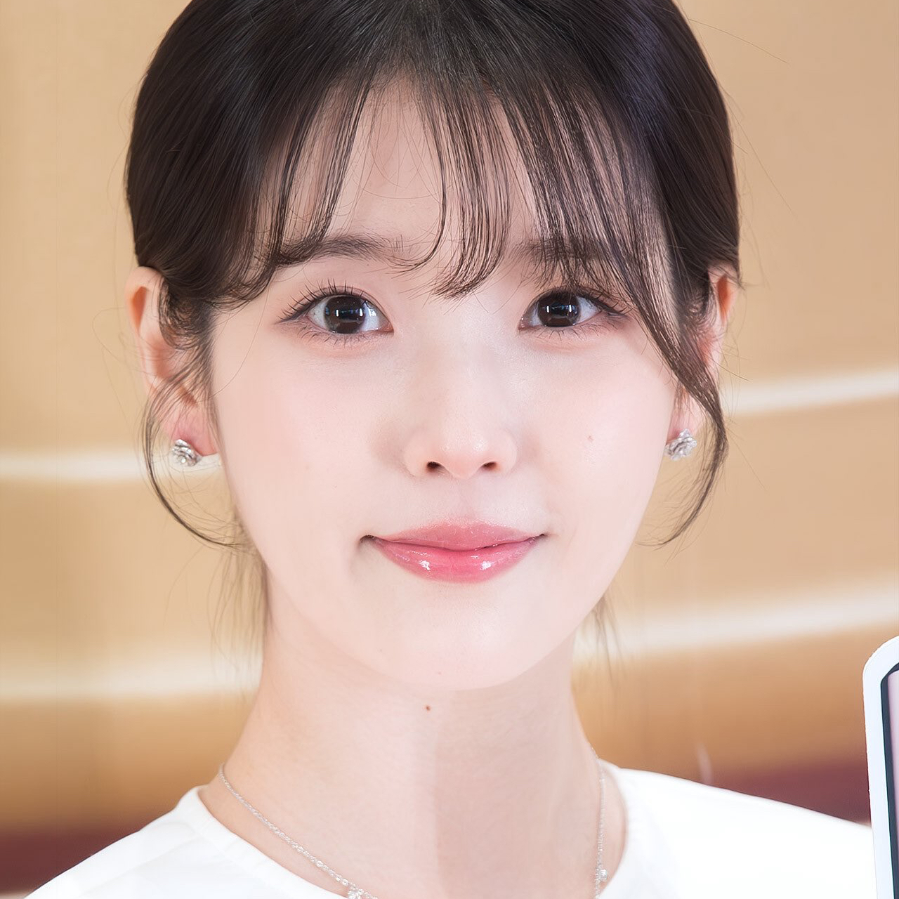 A moment captured by a fan of IU