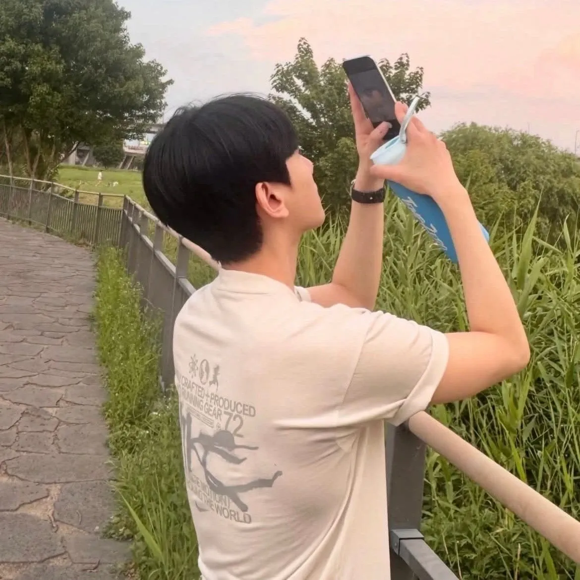 Behind-the-scenes cut of Baekhyun