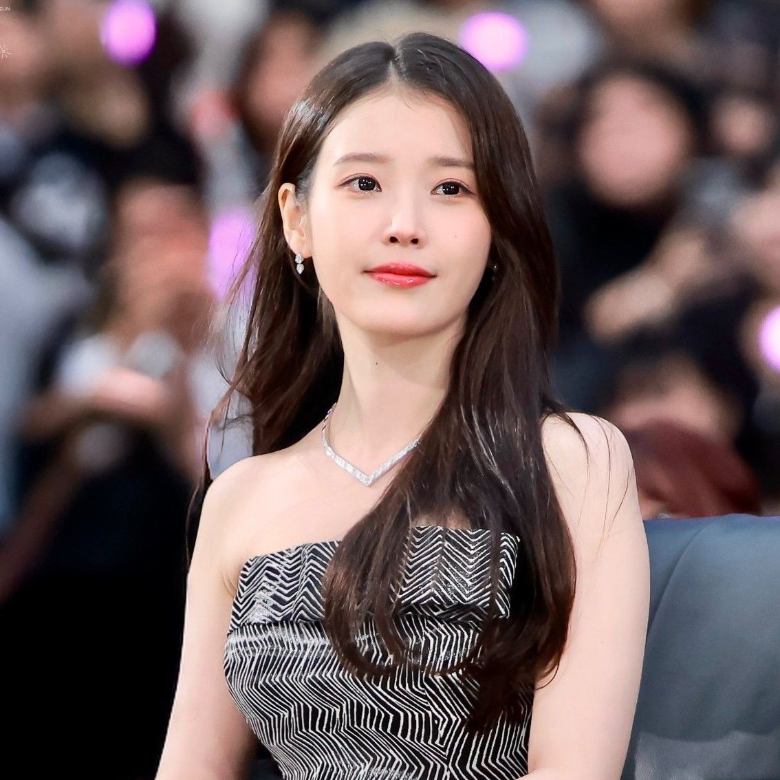 A moment captured by a fan of IU