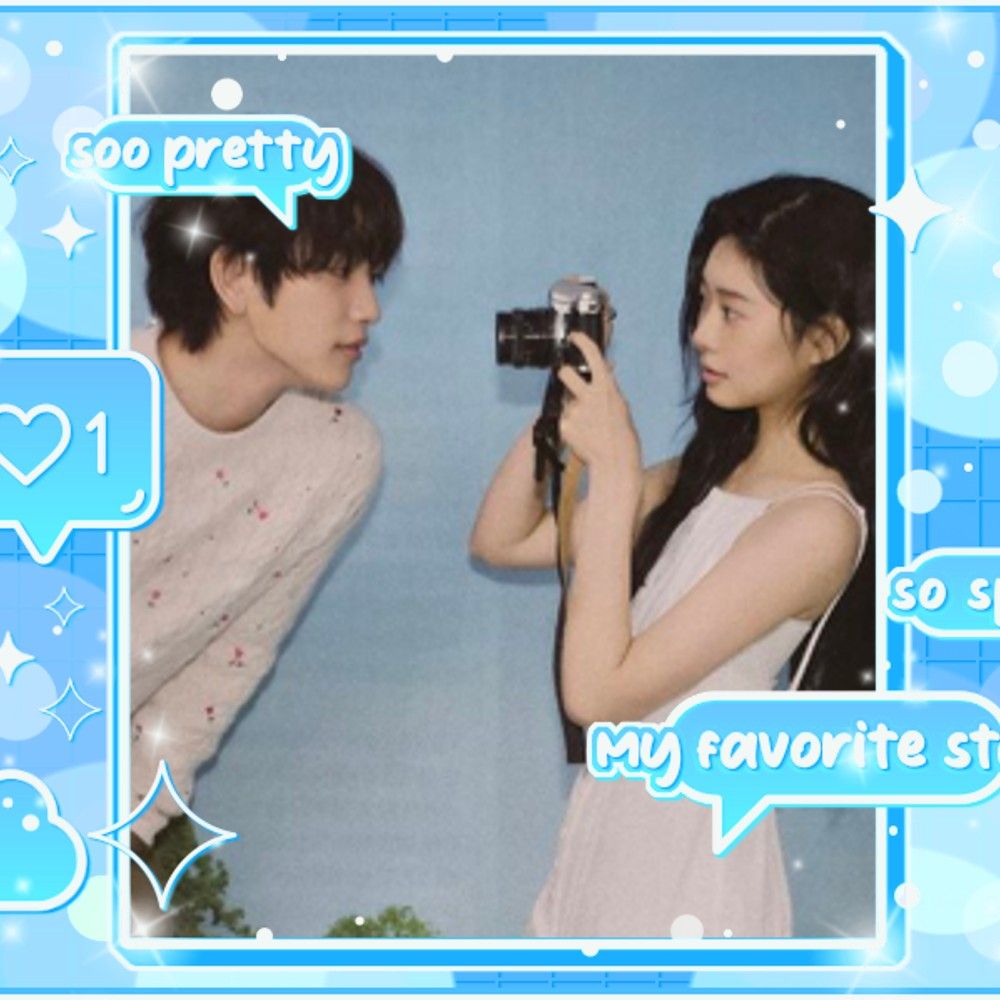 A moment captured by a fan of Kim Minju