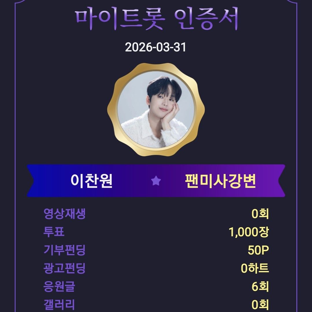 Cuplikan di balik layar dari Lee Chanwon