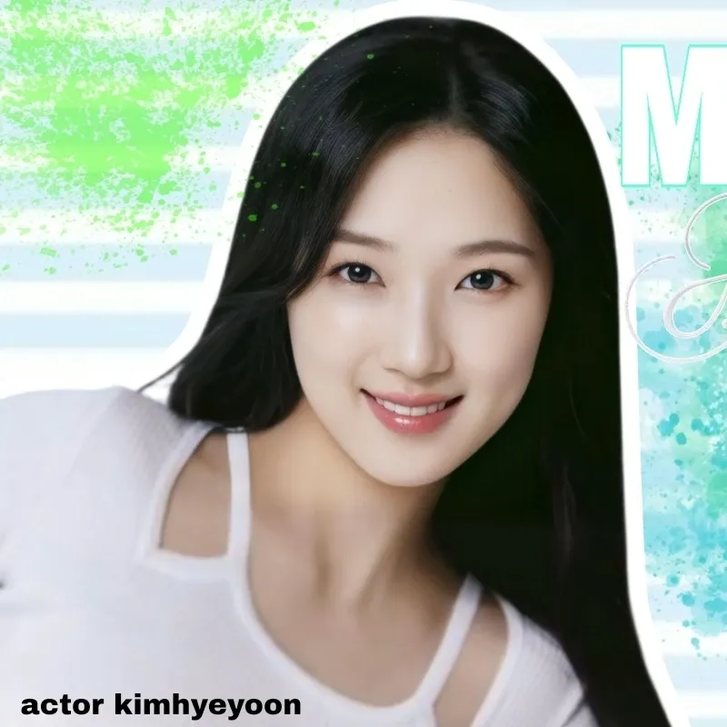 Behind-the-scenes cut of Kim Hyeyoon