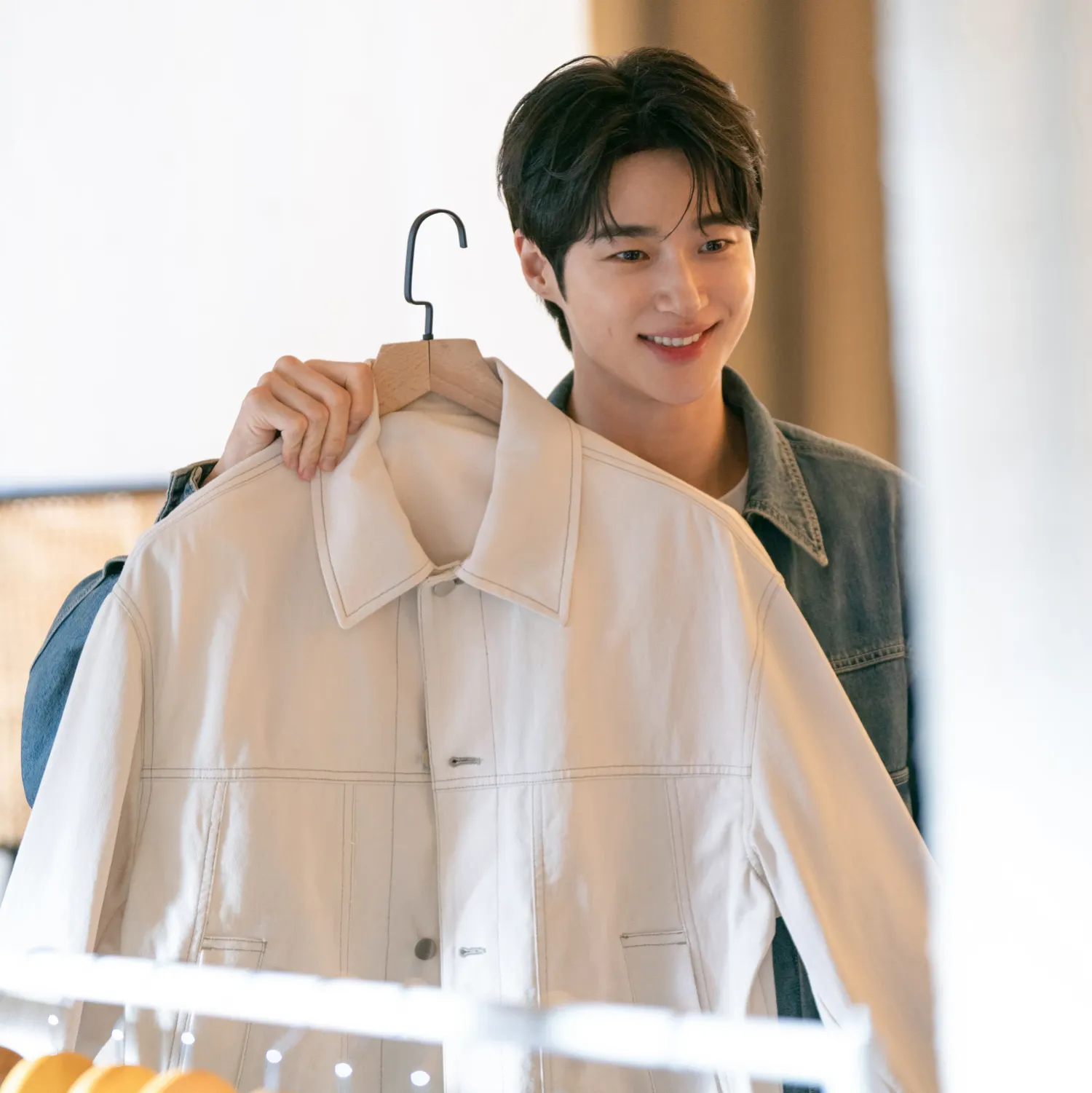 Recent activity shot of Byeon Wooseok