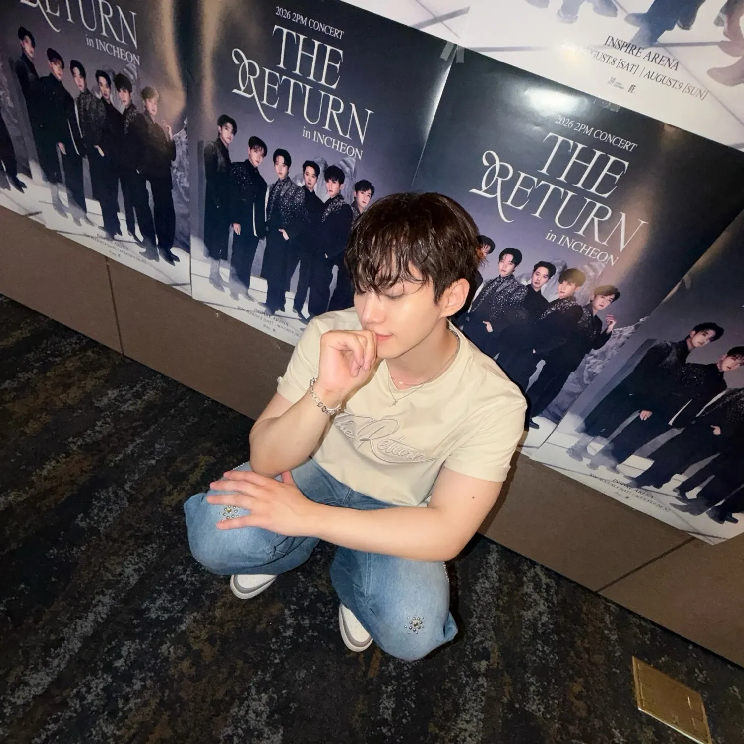Momen yang diabadikan oleh penggemar Lee Junho