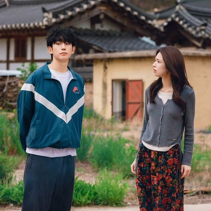 粉丝拍下的丁海寅瞬间