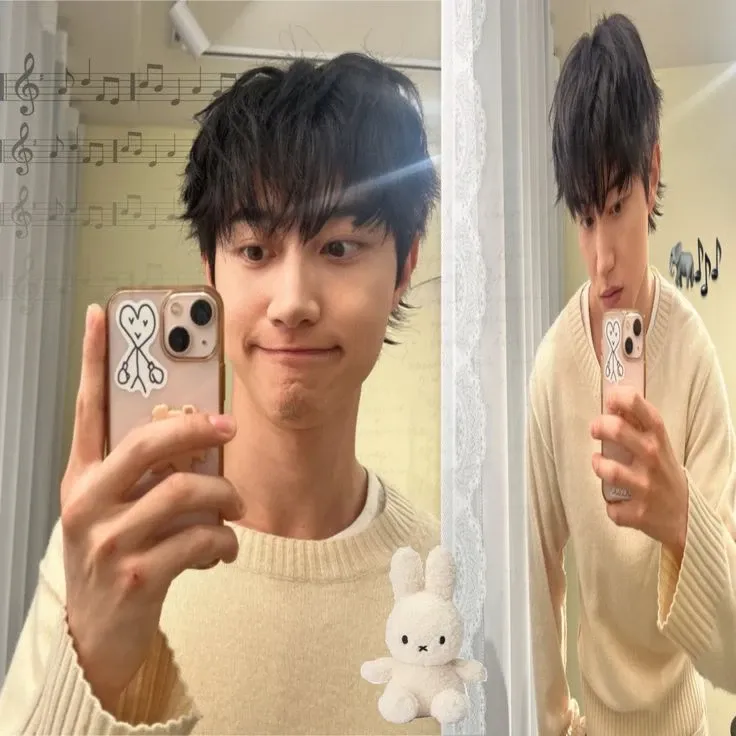 Recent activity shot of Kwak Dongyeon