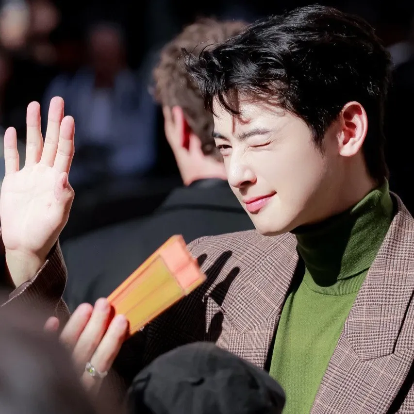 Recent activity shot of Cha Eunwoo
