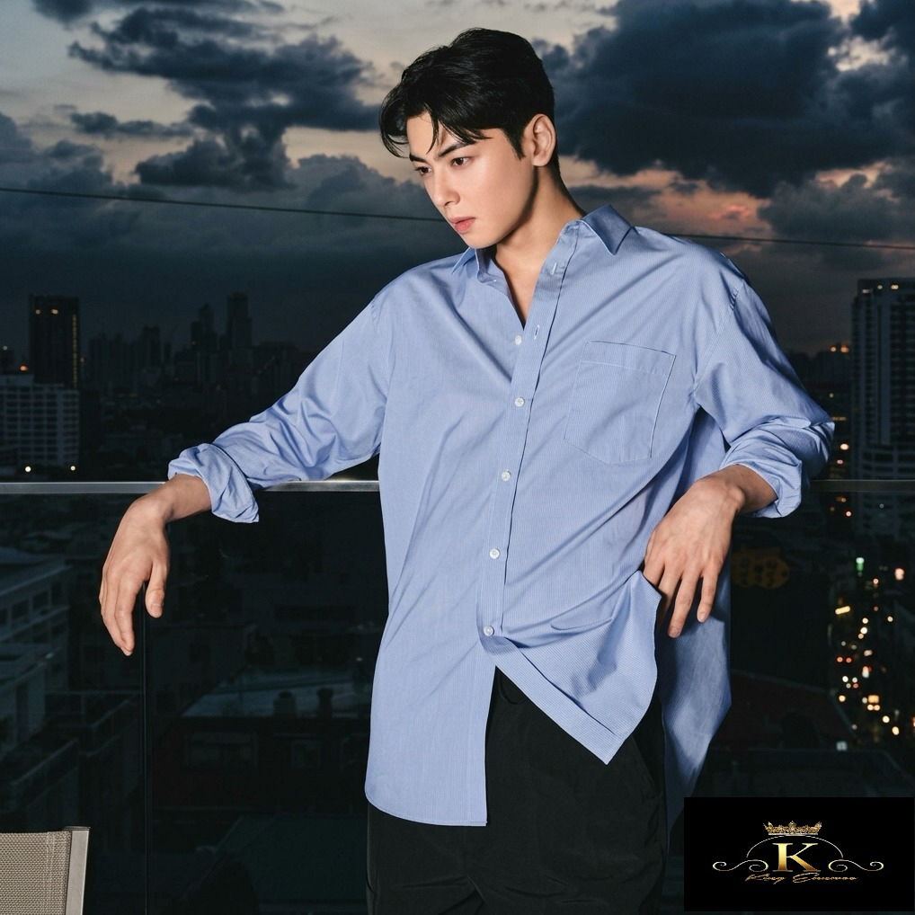 A moment captured by a fan of Cha Eunwoo