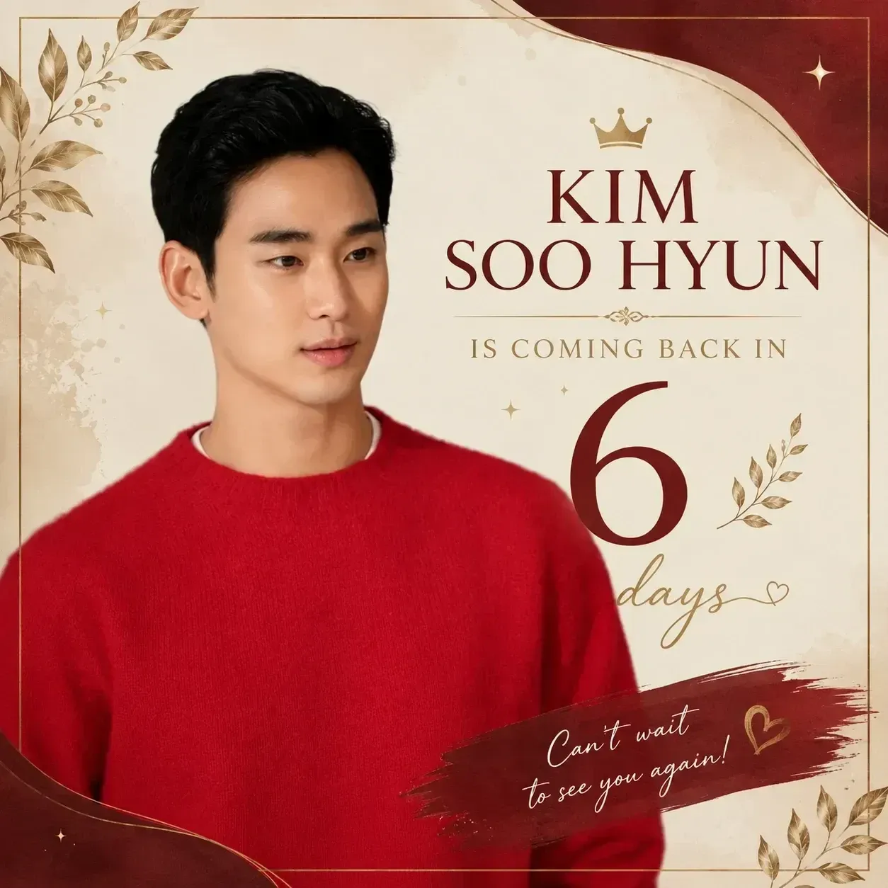 A moment captured by a fan of Kim Soohyun