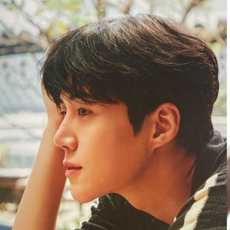 Behind-the-scenes cut of Kim Seonho