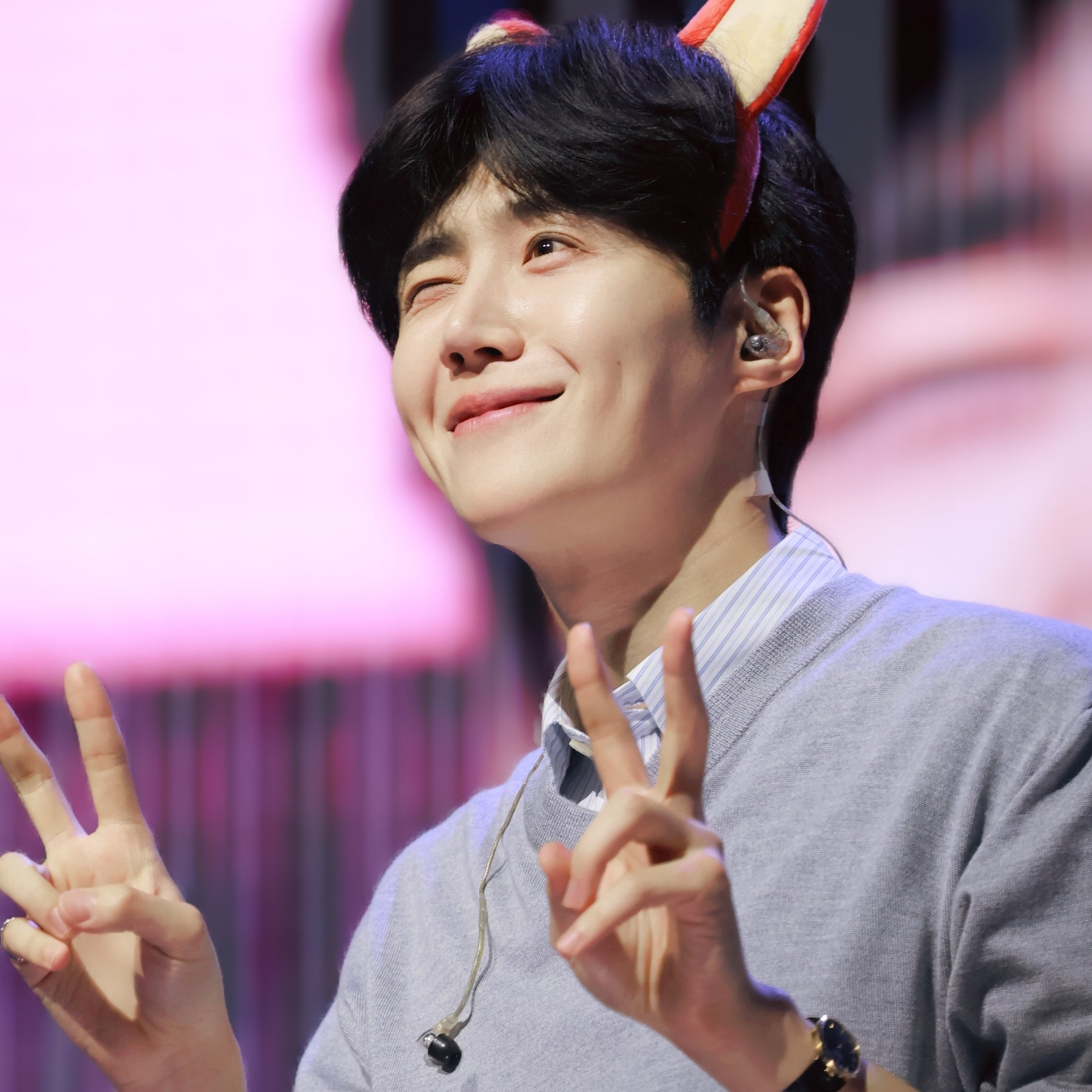 Momen yang diabadikan oleh penggemar Kim Seonho