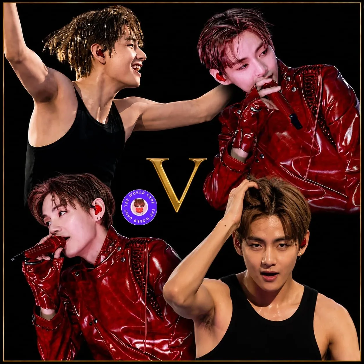 A moment captured by a fan of Kim Taehyung (V)