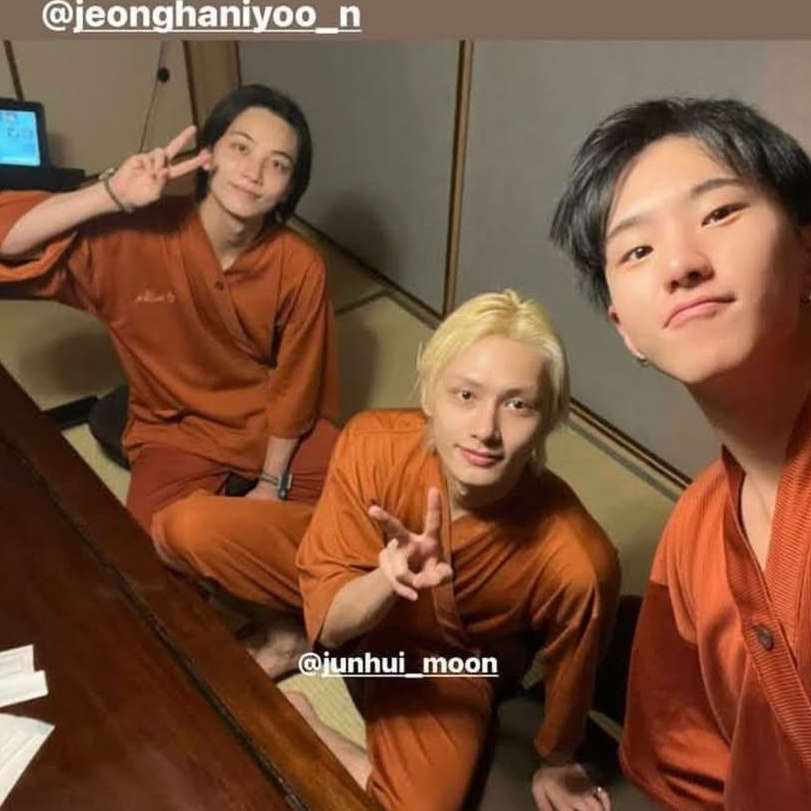 Behind-the-scenes cut of Wen Junhui