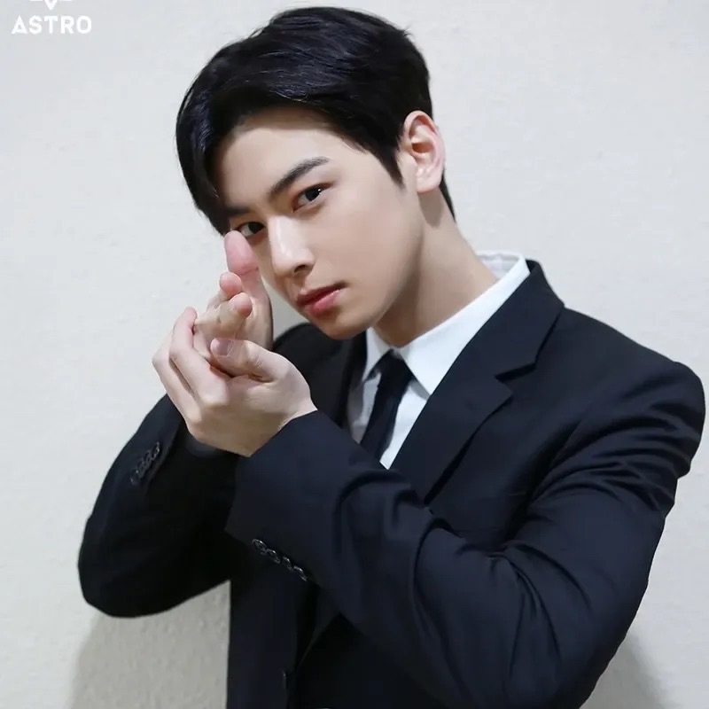 Recent activity shot of Cha Eunwoo