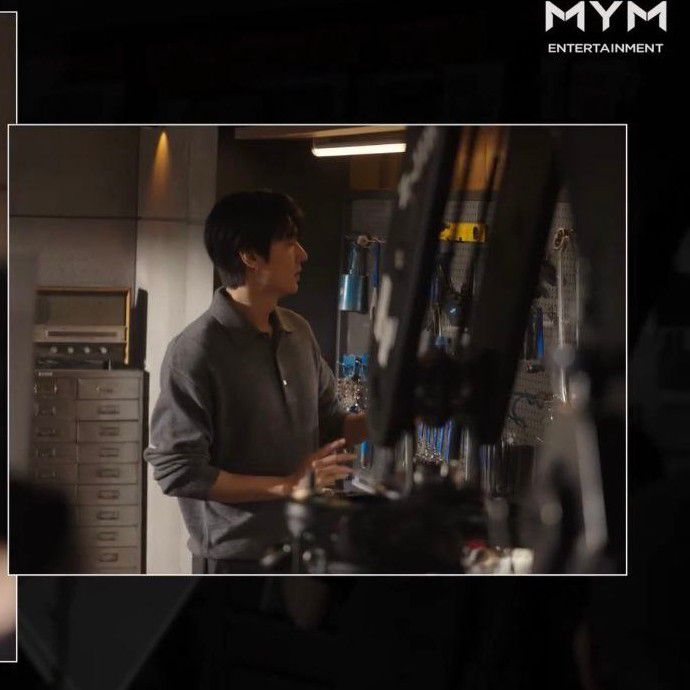 Behind-the-scenes cut of Lee Minho