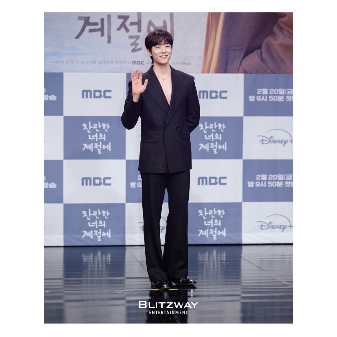 Behind-the-scenes cut of Chae Jonghyeop