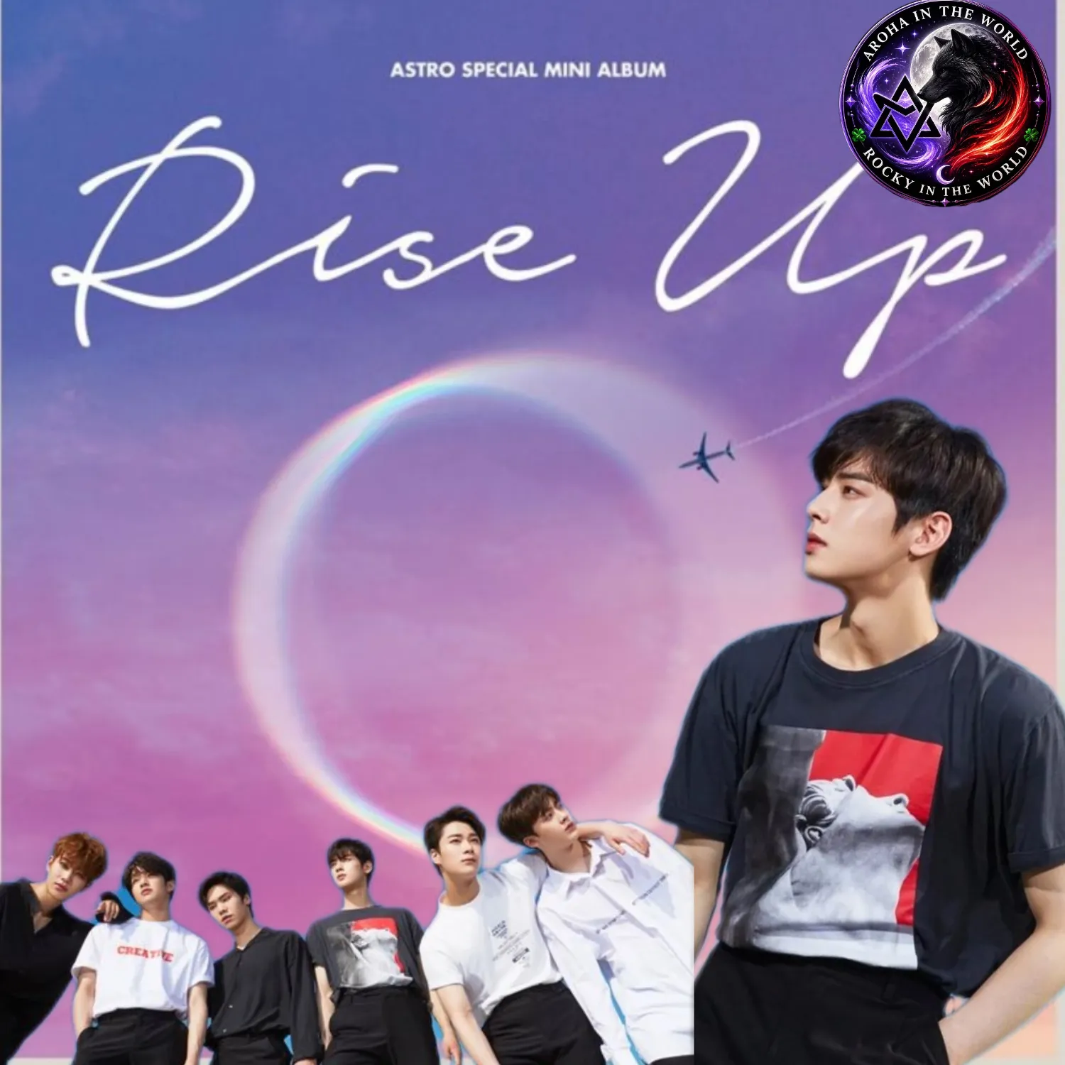 A moment captured by a fan of Cha Eunwoo
