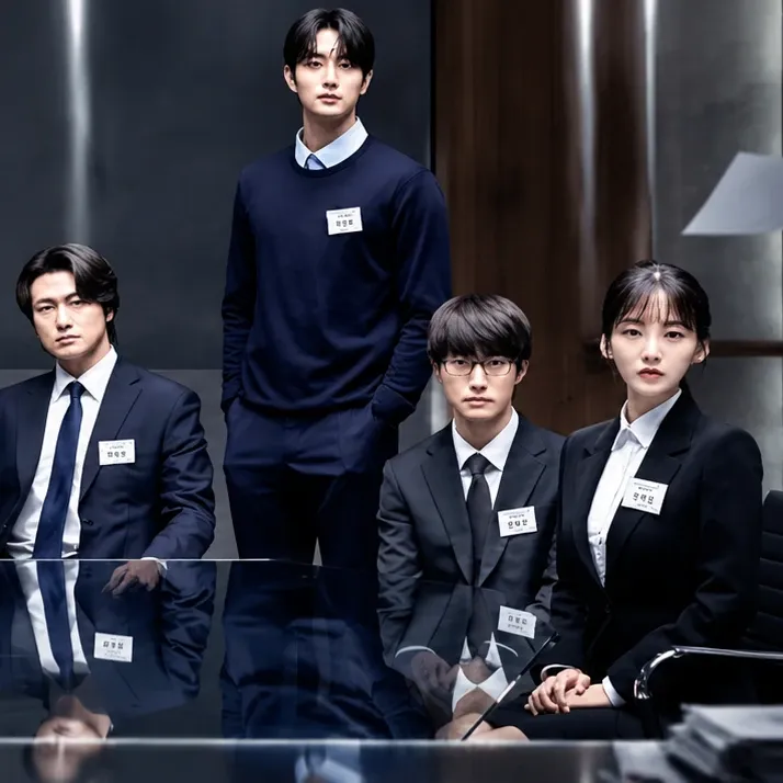 Behind-the-scenes cut of Cho Yihyun