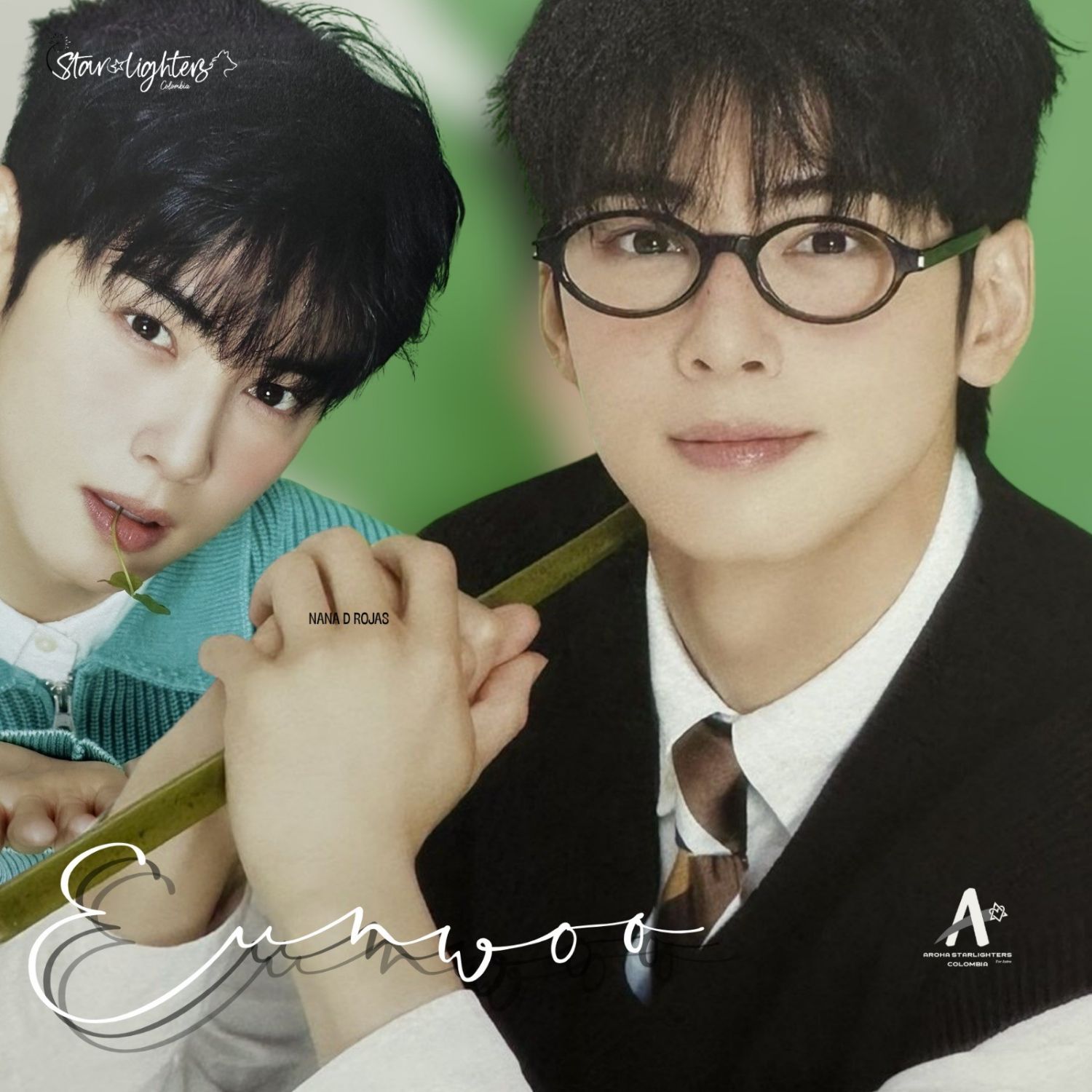 Behind-the-scenes cut of Cha Eunwoo