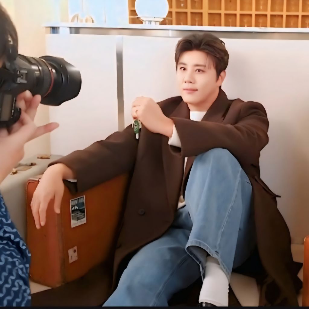 Behind-the-scenes cut of Jin Haesung