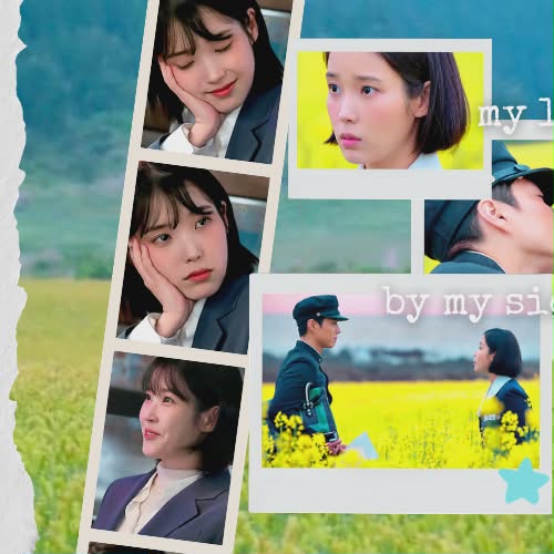 Behind-the-scenes cut of IU