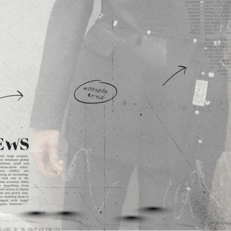 Behind-the-scenes cut of Byeon Wooseok