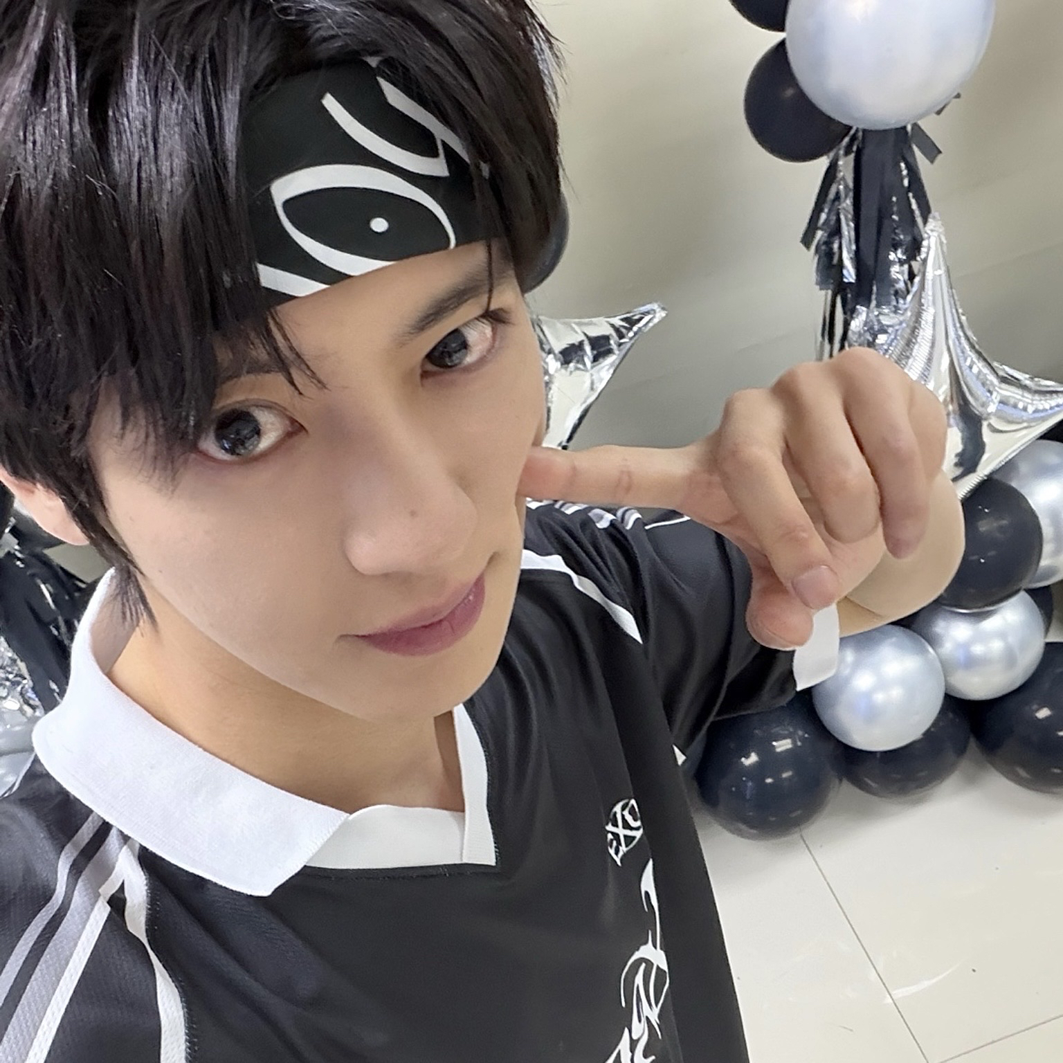 Recent activity shot of Chanyeol