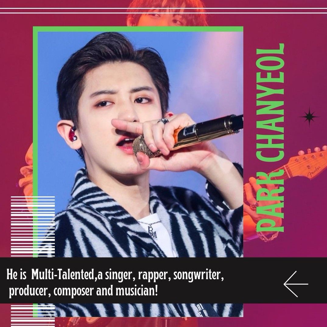 Recent activity shot of Chanyeol