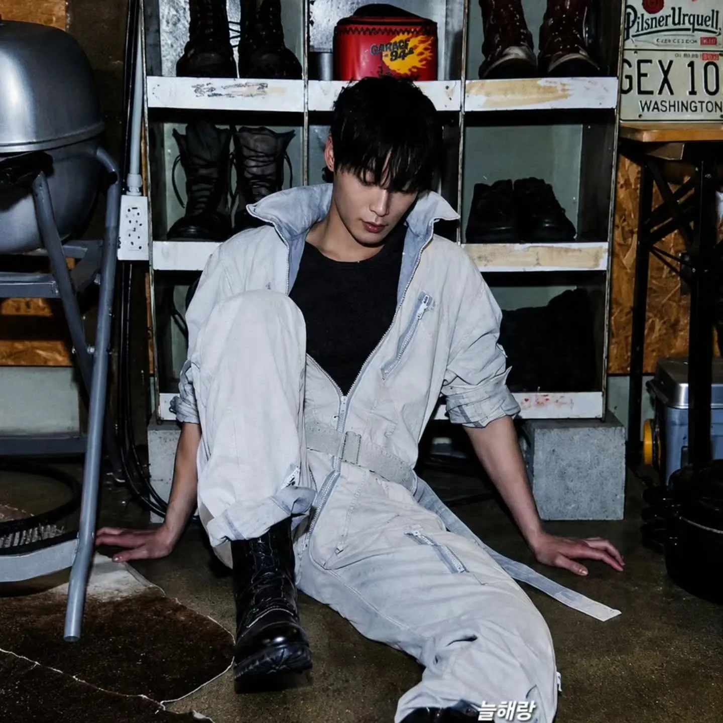 Behind-the-scenes cut of Heo Namjun