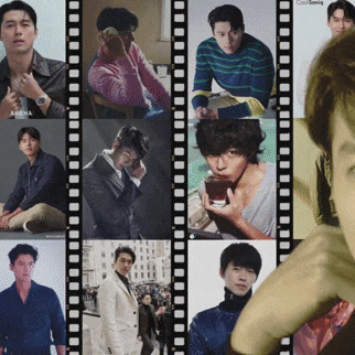 Behind-the-scenes cut of Hyun Bin