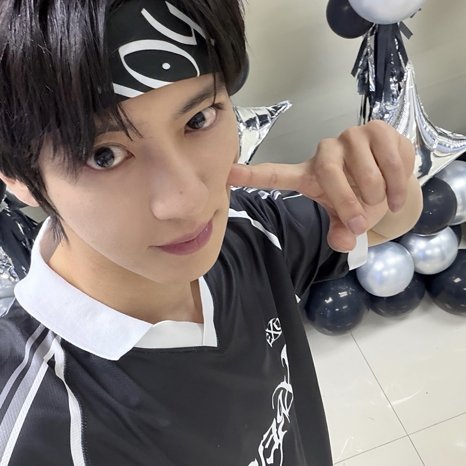Behind-the-scenes cut of Chanyeol