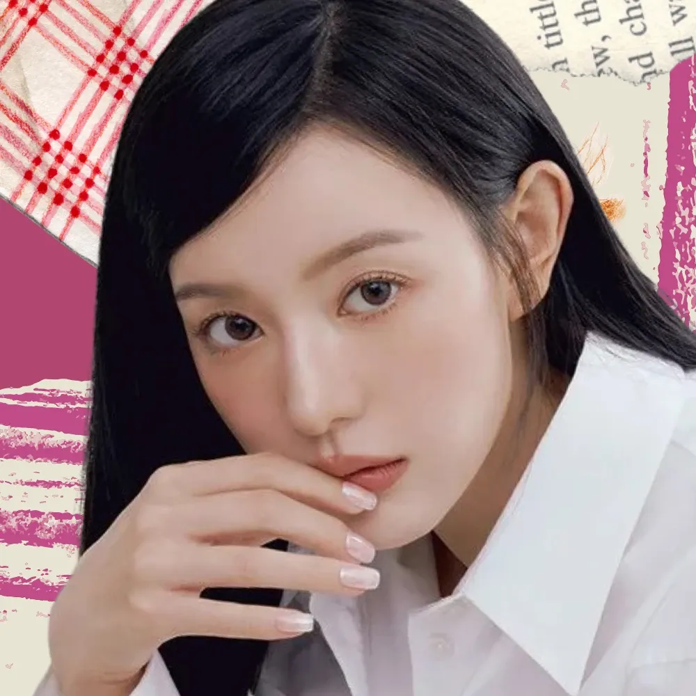 Behind-the-scenes cut of Kim Jiwon