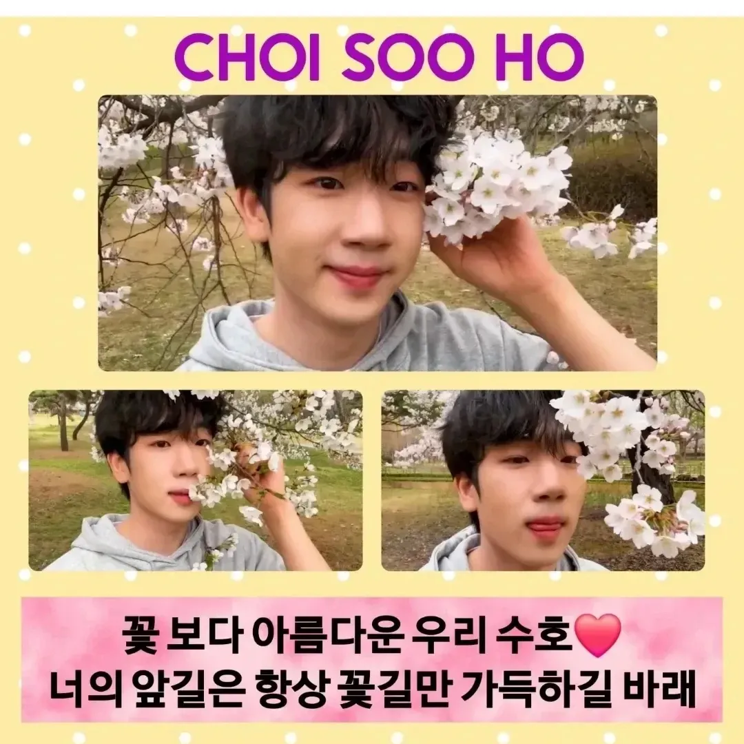 Recent activity shot of Choi Sooho