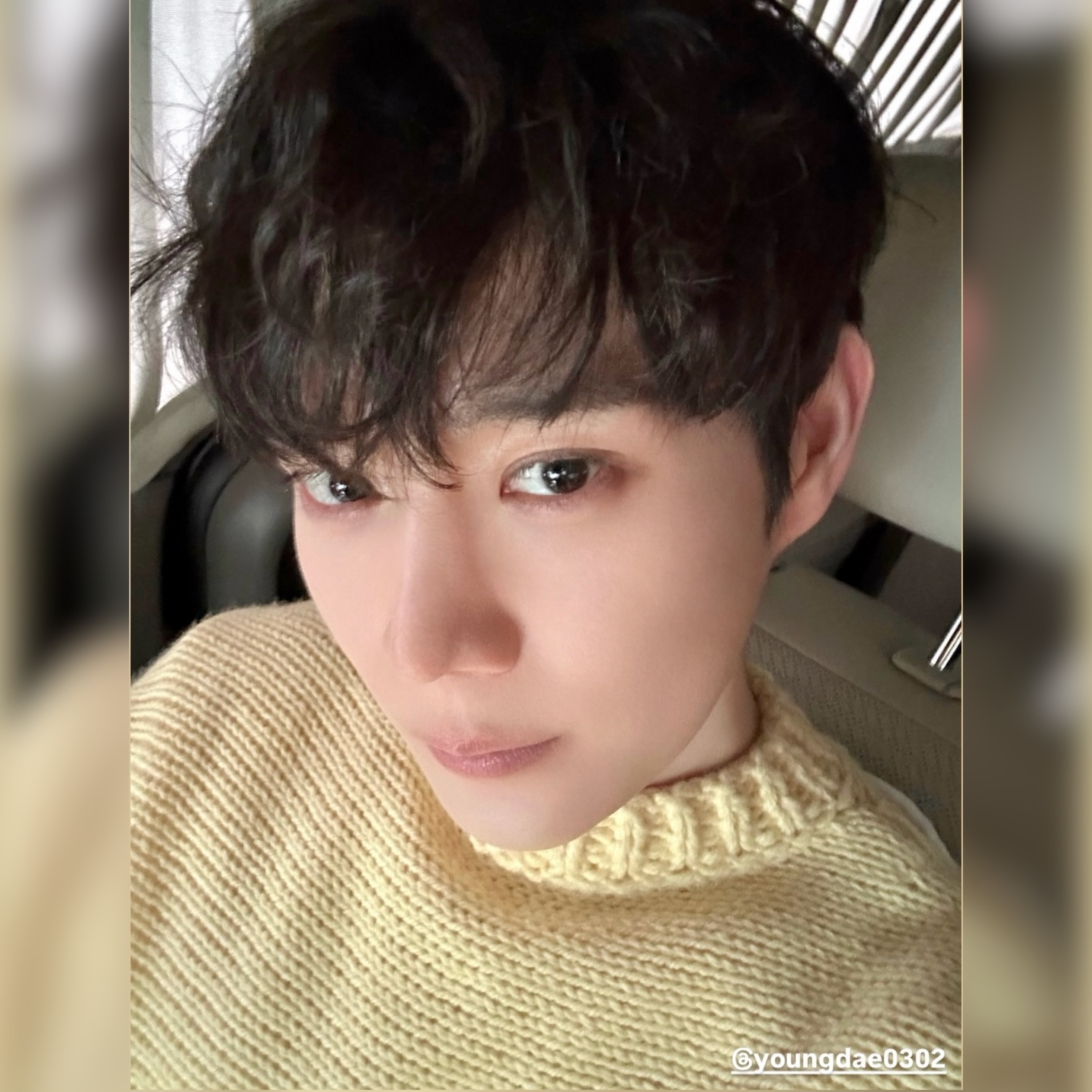 A moment captured by a fan of Kim Youngdae