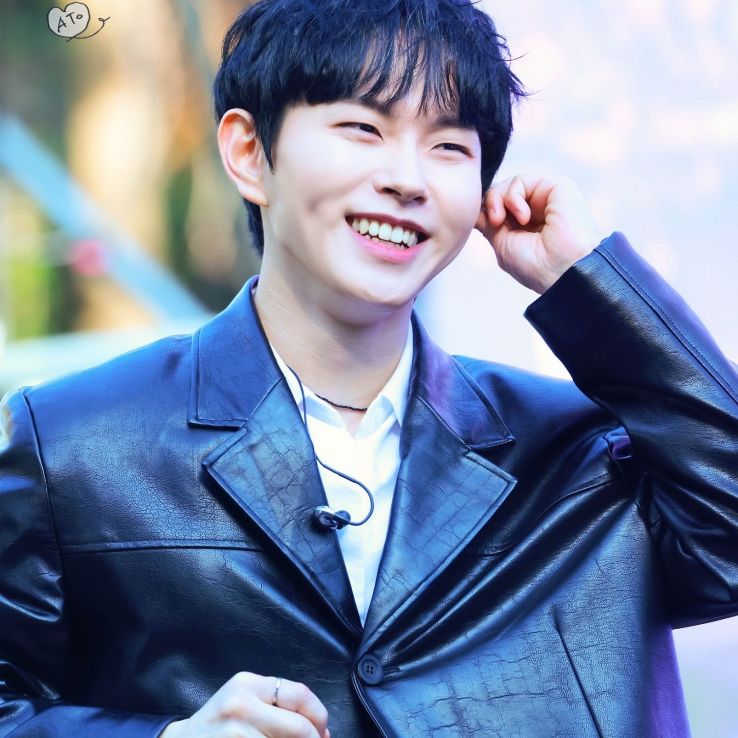 A moment captured by a fan of Lee Byeongchan